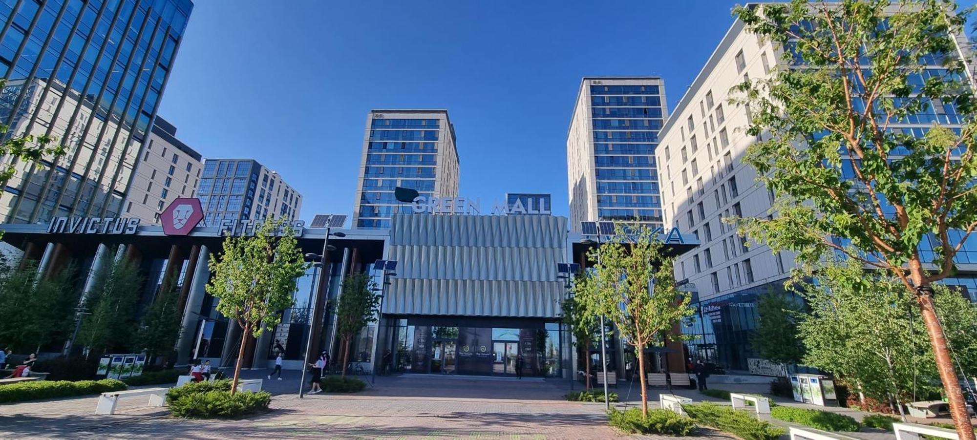 Green Quarter Business Class Apartments Astana Buitenkant foto